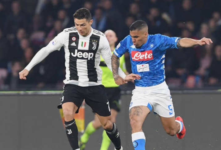 Ảnh bài viết Ronaldo 'bay giữa ngân hà', Juventus đả bại Napoli trong trận cầu 2 thẻ đỏ