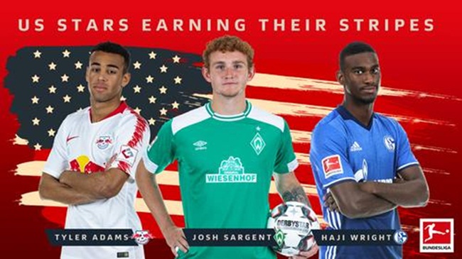 Bundesliga và bệ phóng nâng tầm các cầu thủ Mỹ