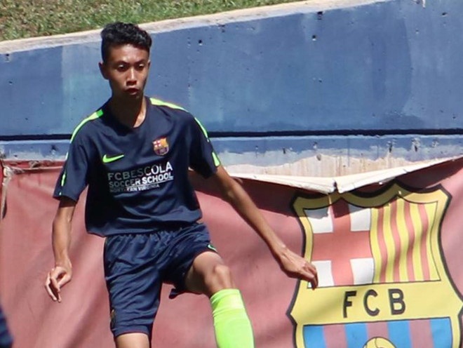 Ảnh bài viết Kenny Chandler - học viên lò Barca với khao khát được khoác áo ĐTVN