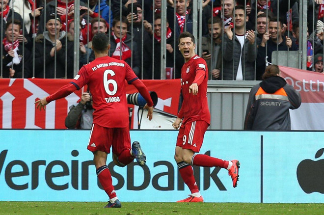 Highlights: Bayern 6-0 Wolfsburg (Bundesliga)
