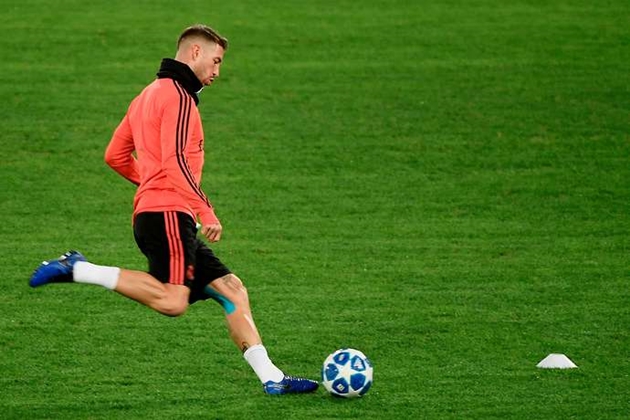 Ảnh bài viết Ramos dở thói "côn đồ" trên sân tập