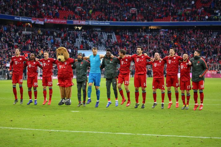 Tổng hợp vòng 25 Bundesliga: Bayern qua mặt Dortmund lấy lại ngôi đầu 