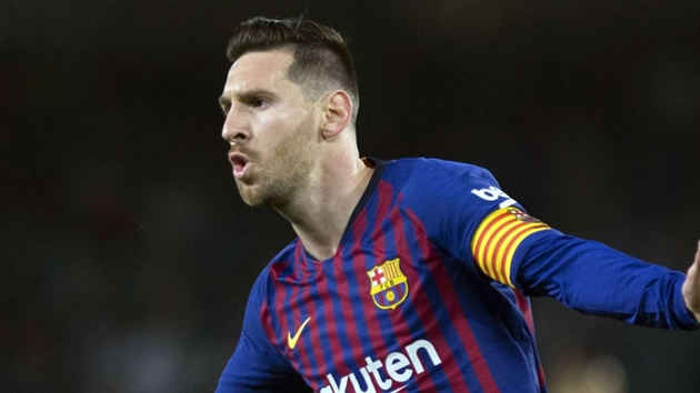 Ảnh bài viết Đánh bại Betis, Messi sắp vượt mặt Ronaldo