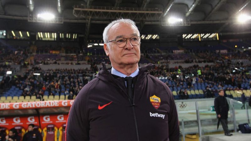 Ranieri đến Olympico và đây là phản ứng của người AS Roma