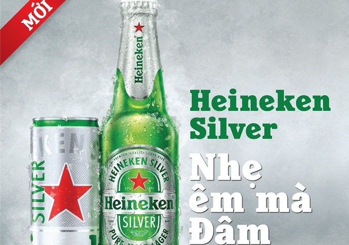 Thị trường bia Việt chào đón sản phẩm bia mới - Heineken Silver