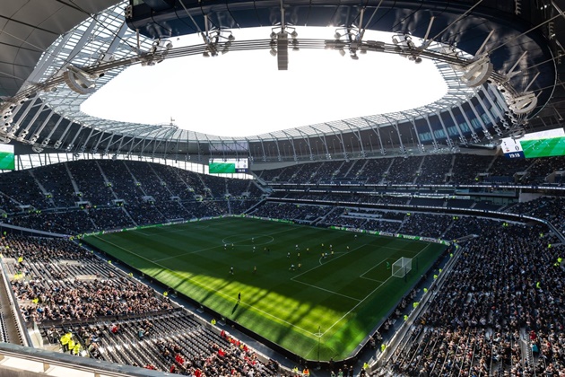 Choáng ngợp với 'nhà mới' 800 triệu bảng siêu khủng của Tottenham