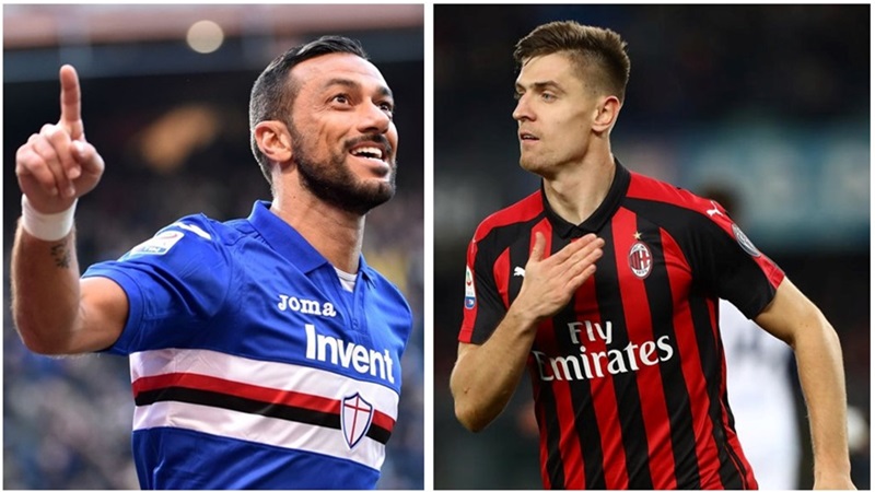 Sampdoria – AC Milan và những cặp đấu đáng xem nhất vòng 29 Serie A