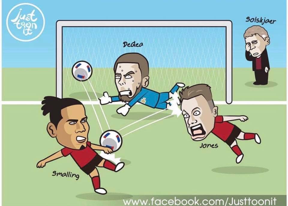 Biếm họa: Trọng tài ban ơn cho Sarri; De Gea không sợ kẻ địch mạnh...