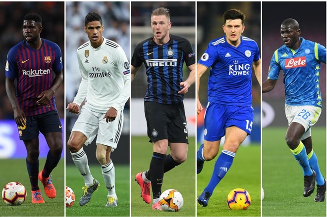 5 siêu hậu vệ Man Utd có thể chiêu mộ hè này