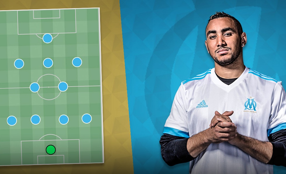 Đội hình 4-2-3-1 khủng từng khoác áo Marseille: Gã mặt sẹo và 2 'siêu quậy'