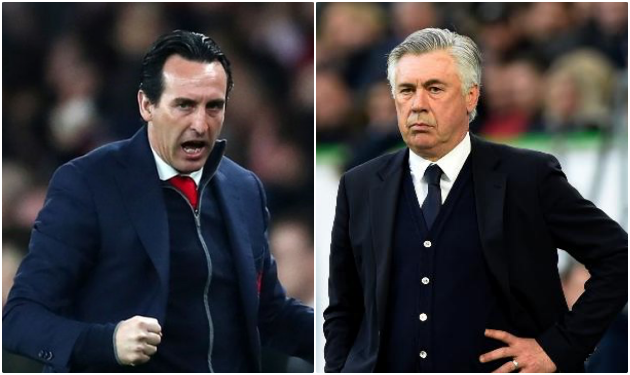 Emery và Ancelotti khẩu chiến mạnh mẽ sau trận Arsenal 2-0 Napoli