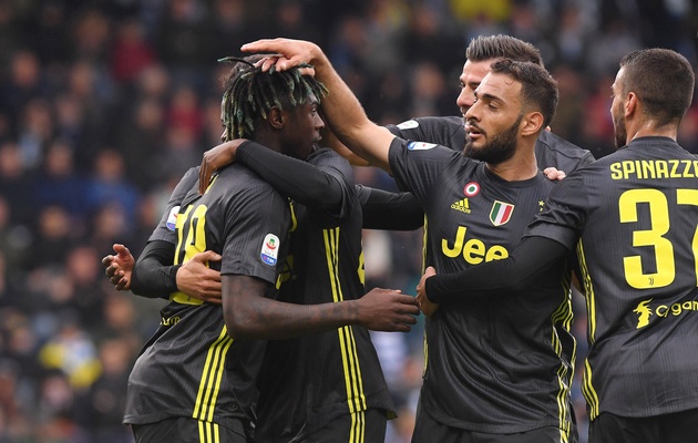 Đội hình Juve đấu với SPAL trẻ nhất trong 20 năm trở lại