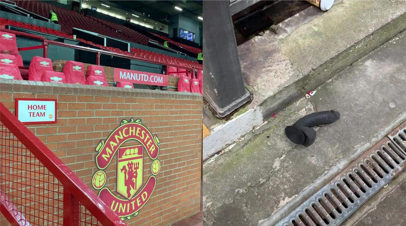 SỐC! CĐV vứt bỏ 'đồ chơi tình dục' ở Old Trafford sau trận thắng West Ham