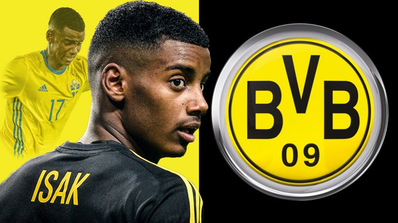 Alexander Isak: "Tiểu Ibra" của Borussia Dortmund và bóng đá Thụy Điển