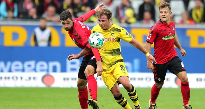 Đấu Freiburg, Dortmund sở hữu thành tích ấn tượng chỉ kém mỗi Bayern