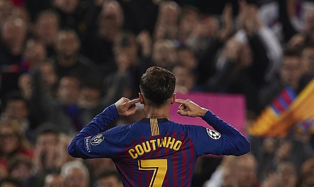 Ảnh bài viết Vào sân trong những phút cuối, Coutinho vẫn "no đòn" với fan Barca
