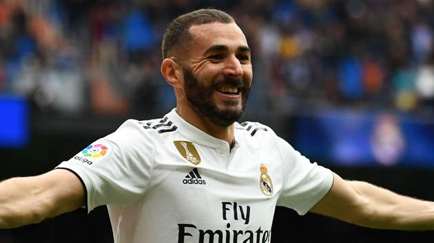 Ảnh bài viết Thi đấu bùng nổ, Benzema liên tục vượt mặt Ronaldo