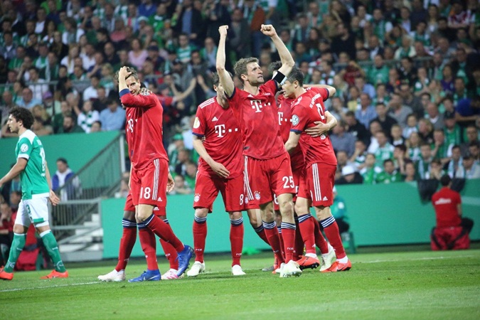 Bremen 2 - 3 Bayern: "Hùm xám" hẹn Leipzig ở chung kết cúp quốc gia