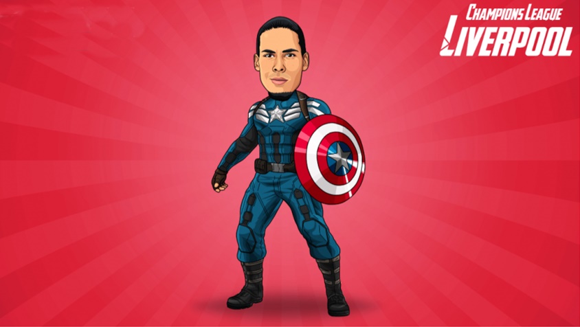 Virgil van Dijk – Captain America của Liverpool