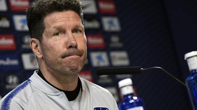 Ảnh bài viết Diego Simeone: "Chúng tôi đã trải qua rất nhiều lần như thế tại Bernabeu"