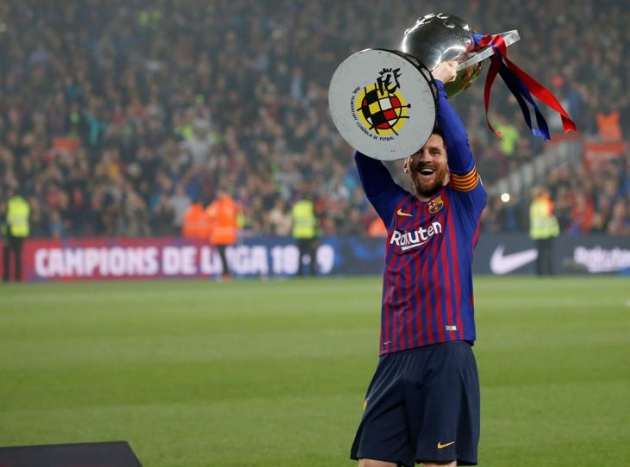 Ảnh bài viết Vô địch La Liga, Messi gửi "lời thách thức" đến huyền thoại Man Utd