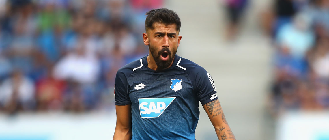 Arsenal quan tâm tới tiền vệ của Hoffenheim 
