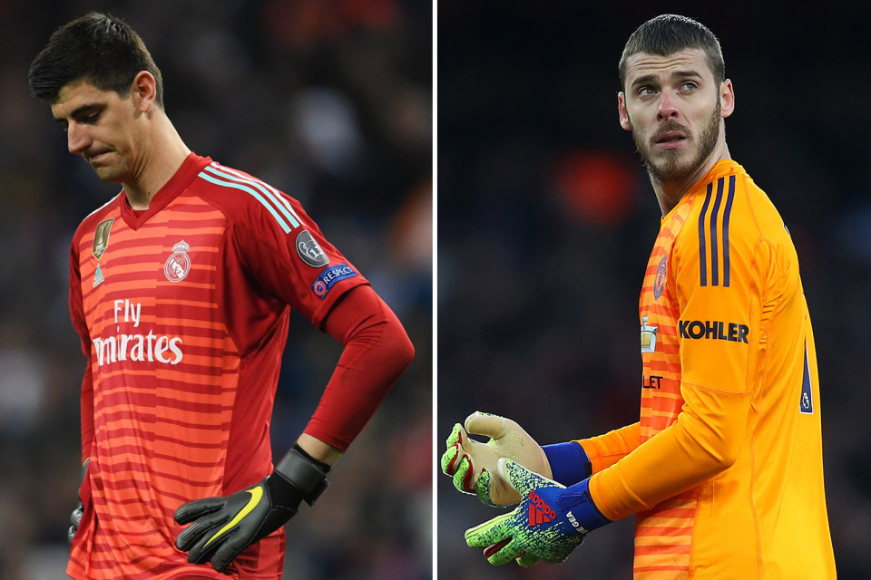 Ảnh bài viết Từ De Gea đến Courtois: Khi giá trị bị sụt giảm nghiêm trọng