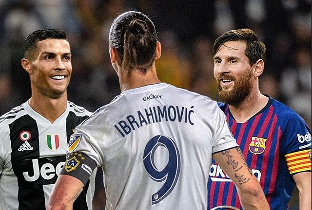 'Tôi nghĩ Ibrahimovic ở cùng đẳng cấp như Ronaldo, Messi'