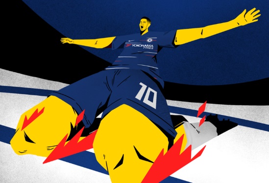 Ảnh bài viết Hazard tiếp bước Henry và Eric Cantona