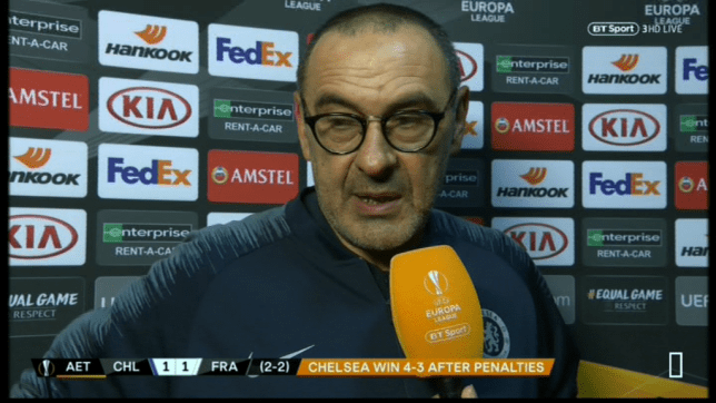 Vào chung kết, Sarri nói câu chán nản về quyết định của BLĐ Chelsea