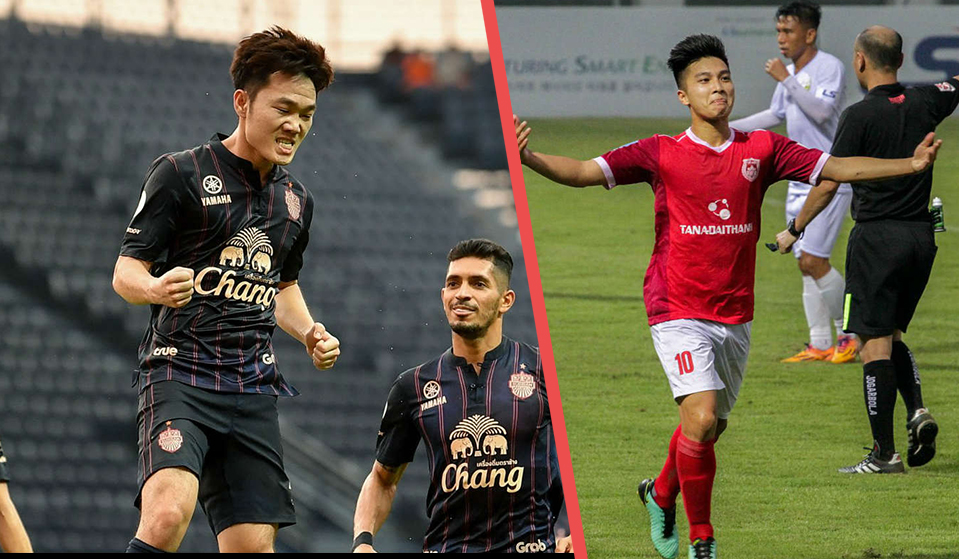 Xuân Trường ghi bàn cho Buriram, Martin Lò đáp lời bằng cú đúp cho Phố Hiến
