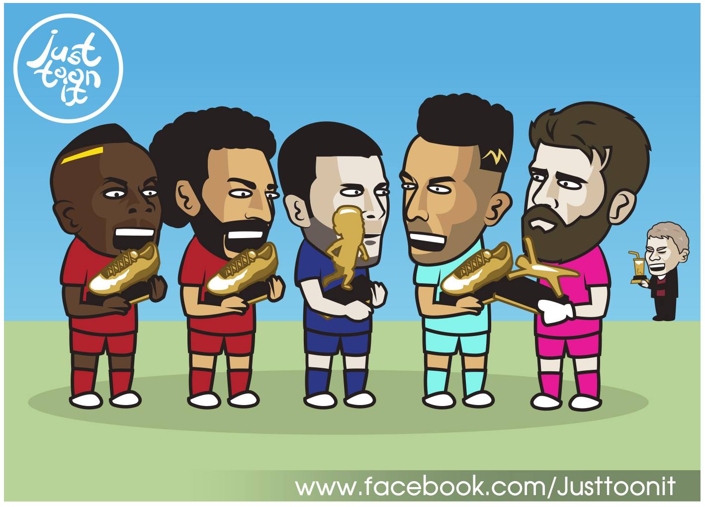 Biếm họa: Solskjaer hút 'trà sữa'; Griezmann chọn Messi hay Neymar?