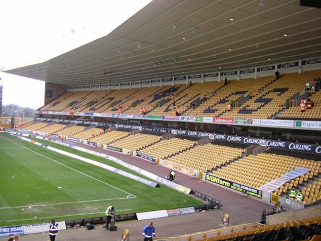 Sân nhà Molineux của Wolverhampton sắp có diện mạo mới