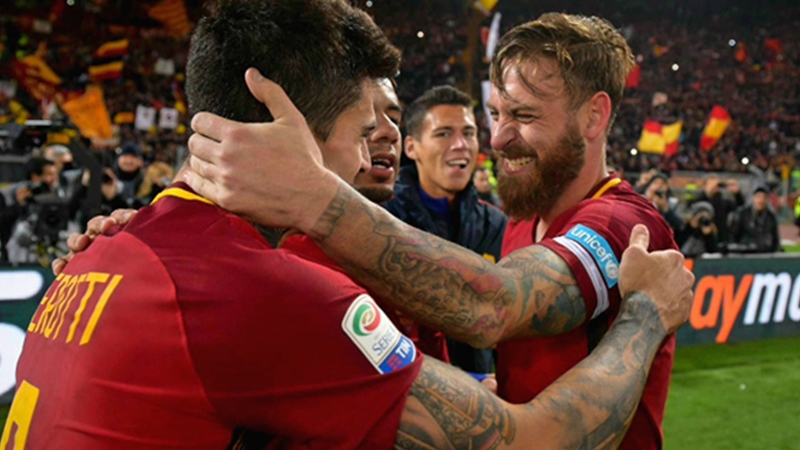 Đồng đội tiết lộ sự thật không ngờ về De Rossi tại AS Roma