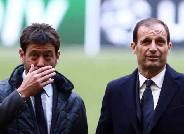 Ảnh bài viết Chủ tịch Juventus: Chia tay với Allegri là quyết định khó khăn nhất