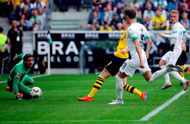 TRỰC TIẾP Monchengladbach 0-2 Dortmund: Nỗ lực muộn màng (KẾT THÚC)