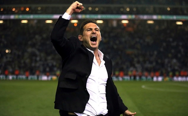 Lampard mở cuộc nói chuyện với người đứng đầu Derby County