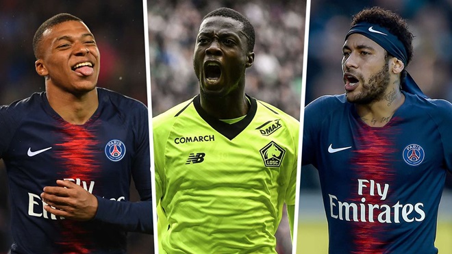 Đội hình xuất sắc nhất Ligue 1 2018/2019: Bộ ba "hủy diệt"