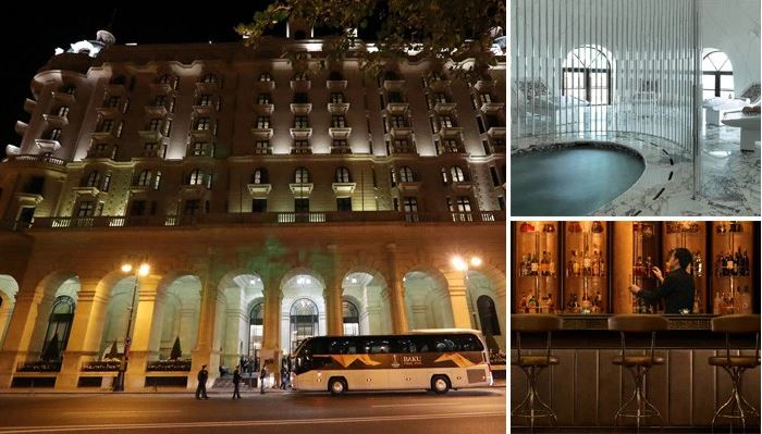 Ảnh bài viết Chơi lớn! Chelsea trú chân ở khách sạn xa xỉ nhất thành phố Baku