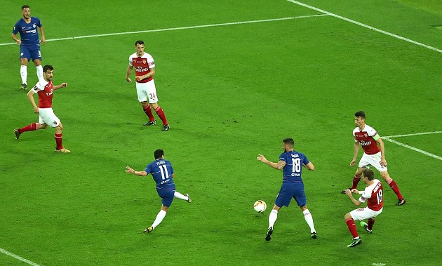 4 bóng áo đỏ bất lực nhìn chân sút Chelsea tiến vào "Ngôi đền huyền thoại"