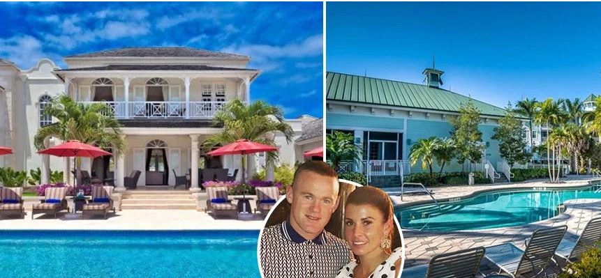 Choáng với "gia tài" biệt thự của Rooney và vợ!