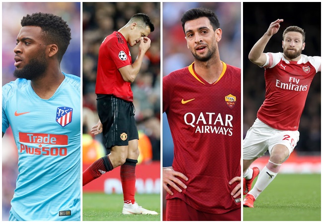 Đội hình tệ nhất châu Âu mùa 2018/19: 'Nỗi đau' Emery, rắc rối của M.U