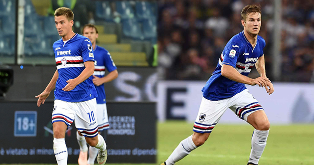 Arsenal vẫn quyết không từ bỏ bộ đôi của CLB Sampdoria