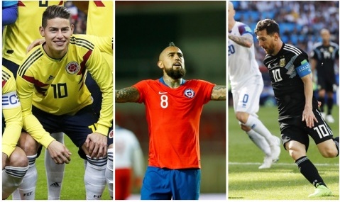 Những ngôi sao chủ lực của 12 đội tuyển tham dự Copa America 2019