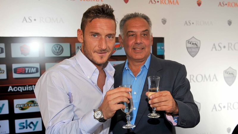 Xác nhận: Francesco Totti đang trên đường rời AS Roma