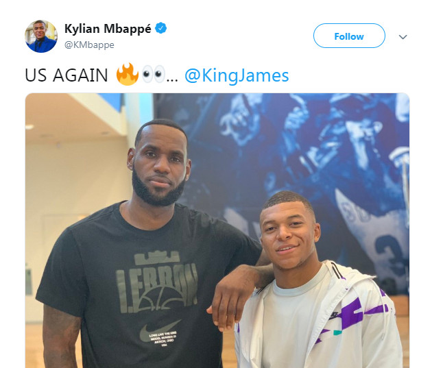 Mbappe thích thú khoe ảnh với cổ đông của Liverpool