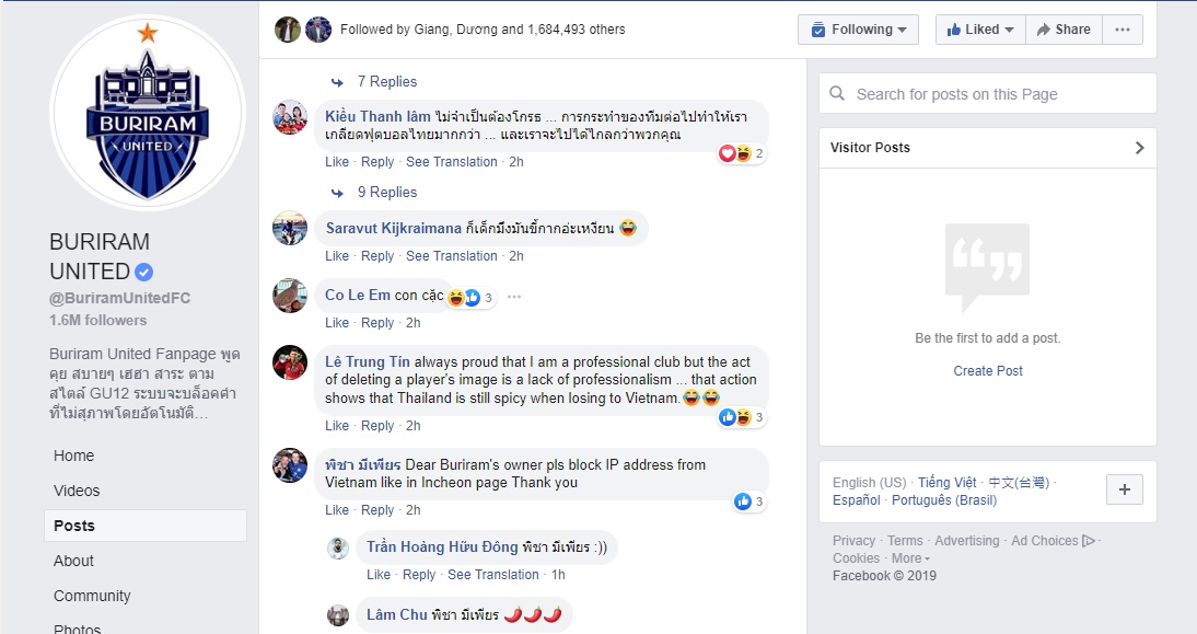  Xuân Trường, Ahn Jung-hwan, Buriram và sự thù địch trong bóng đá