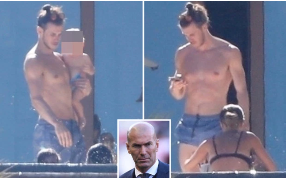 Gareth Bale lộ body "khủng" bên cạnh hôn thê Emma-Rhys Jones