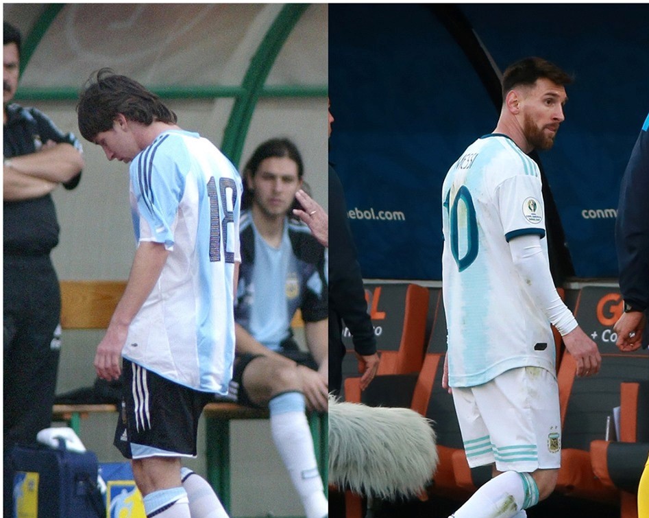 Khán giả cùng nói một câu sau khi Messi bị đuổi vì thẻ đỏ
