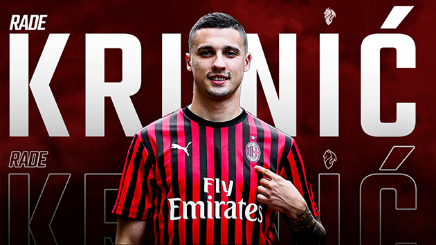 CHÍNH THỨC: AC Milan đón tân binh đến từ đội bóng rớt hạng Serie A